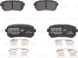 BOSCH 0 986 494 627 - Jarrupala, levyjarru inparts.fi