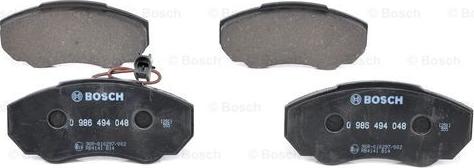 BOSCH 0 986 494 048 - Jarrupala, levyjarru inparts.fi