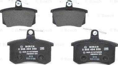 BOSCH 0 986 494 059 - Jarrupala, levyjarru inparts.fi