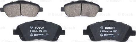 BOSCH 0 986 494 054 - Jarrupala, levyjarru inparts.fi