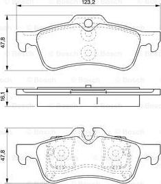 BOSCH 0 986 494 063 - Jarrupala, levyjarru inparts.fi