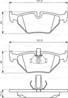 BOSCH 0 986 494 009 - Jarrupala, levyjarru inparts.fi