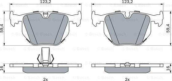 BOSCH 0 986 494 006 - Jarrupala, levyjarru inparts.fi