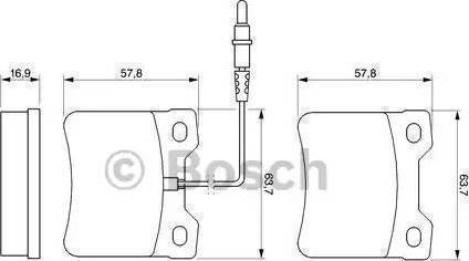 BOSCH 986424229 - Jarrupala, levyjarru inparts.fi