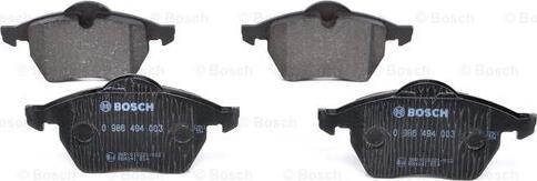 BOSCH 0 986 494 003 - Jarrupala, levyjarru inparts.fi