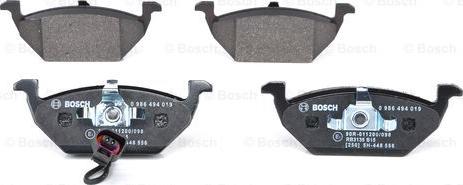 BOSCH 0 986 494 019 - Jarrupala, levyjarru inparts.fi