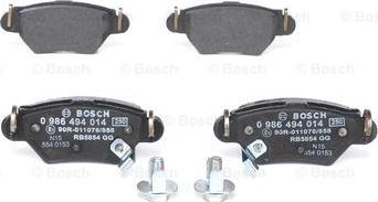 BOSCH 0 986 494 014 - Jarrupala, levyjarru inparts.fi