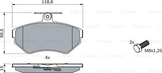 BOSCH 0 986 494 010 - Jarrupala, levyjarru inparts.fi