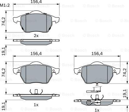 BOSCH 0 986 494 018 - Jarrupala, levyjarru inparts.fi