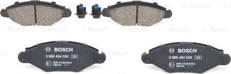 BOSCH 0 986 494 039 - Jarrupala, levyjarru inparts.fi