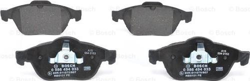 BOSCH 0 986 494 033 - Jarrupala, levyjarru inparts.fi