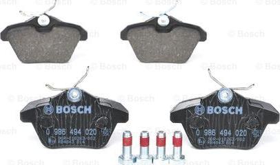 BOSCH 0 986 494 020 - Jarrupala, levyjarru inparts.fi