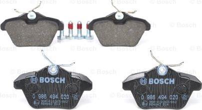 BOSCH 0 986 494 020 - Jarrupala, levyjarru inparts.fi