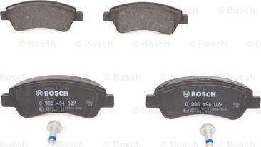 BOSCH 0 986 494 027 - Jarrupala, levyjarru inparts.fi