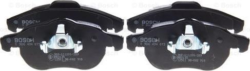 BOSCH 0 986 494 073 - Jarrupala, levyjarru inparts.fi