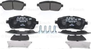 BOSCH 0 986 494 195 - Jarrupala, levyjarru inparts.fi