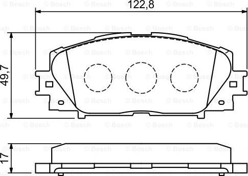 BOSCH 0 986 494 198 - Jarrupala, levyjarru inparts.fi