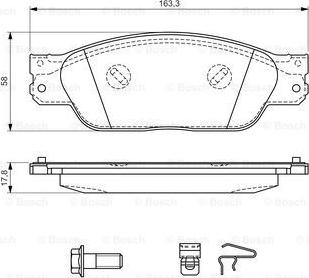 BOSCH 0 986 494 141 - Jarrupala, levyjarru inparts.fi