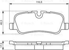 BOSCH 0 986 494 148 - Jarrupala, levyjarru inparts.fi