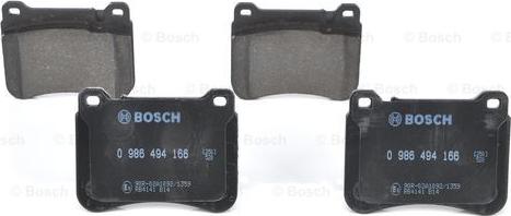 BOSCH 0 986 494 166 - Jarrupala, levyjarru inparts.fi