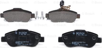 BOSCH 0 986 494 114 - Jarrupala, levyjarru inparts.fi