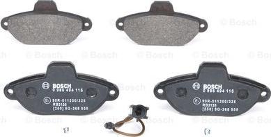 BOSCH 0 986 494 115 - Jarrupala, levyjarru inparts.fi