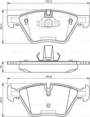 BOSCH 0 986 494 118 - Jarrupala, levyjarru inparts.fi