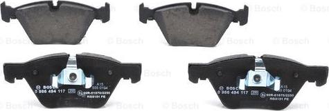 BOSCH 0 986 494 117 - Jarrupala, levyjarru inparts.fi