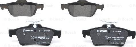 BOSCH 0 986 494 127 - Jarrupala, levyjarru inparts.fi