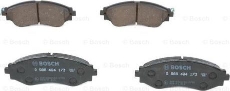 BOSCH 0 986 494 173 - Jarrupala, levyjarru inparts.fi