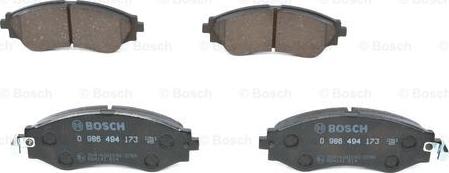 BOSCH 0 986 494 173 - Jarrupala, levyjarru inparts.fi