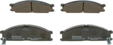 BOSCH 0 986 494 848 - Jarrupala, levyjarru inparts.fi