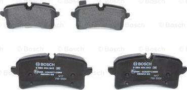 BOSCH 0 986 494 842 - Jarrupala, levyjarru inparts.fi