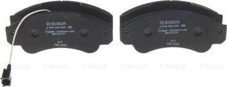 BOSCH 0 986 494 850 - Jarrupala, levyjarru inparts.fi