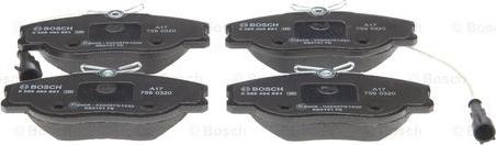 BOSCH 0 986 494 851 - Jarrupala, levyjarru inparts.fi