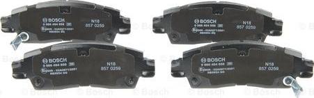 BOSCH 0 986 494 858 - Jarrupala, levyjarru inparts.fi