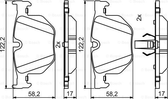 BOSCH 0 986 494 862 - Jarrupala, levyjarru inparts.fi