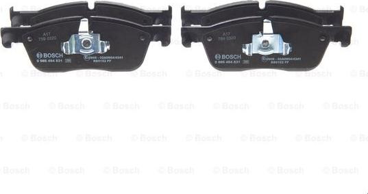 BOSCH 0 986 494 831 - Jarrupala, levyjarru inparts.fi