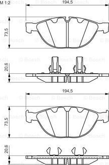 BOSCH 0 986 494 349 - Jarrupala, levyjarru inparts.fi