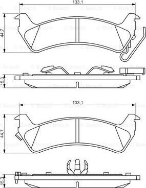 BOSCH 0 986 494 348 - Jarrupala, levyjarru inparts.fi