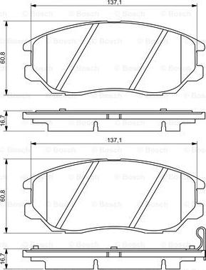 BOSCH 0 986 494 347 - Jarrupala, levyjarru inparts.fi