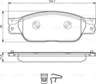 BOSCH 0 986 494 355 - Jarrupala, levyjarru inparts.fi