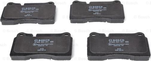 BOSCH 0 986 494 351 - Jarrupala, levyjarru inparts.fi