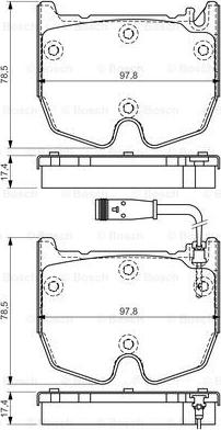 BOSCH 0 986 494 364 - Jarrupala, levyjarru inparts.fi