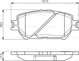 BOSCH 0 986 494 363 - Jarrupala, levyjarru inparts.fi