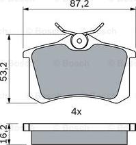 BOSCH 0 986 494 387 - Jarrupala, levyjarru inparts.fi