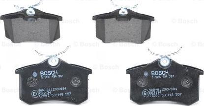 BOSCH 0 986 494 387 - Jarrupala, levyjarru inparts.fi