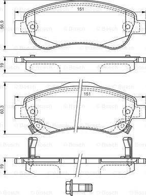 BOSCH 0 986 494 379 - Jarrupala, levyjarru inparts.fi