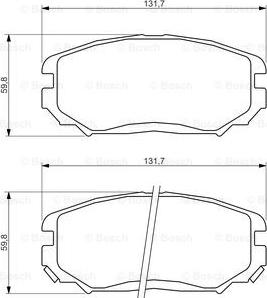 BOSCH 0 986 494 374 - Jarrupala, levyjarru inparts.fi