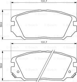 Meyle MBP0641 - Jarrupala, levyjarru inparts.fi